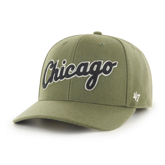 47 Brand - MLB Chicago White Sox Chain Link Script 47 MVP DP Official Sports Fan Gear Popular MLB Style Fan Collection