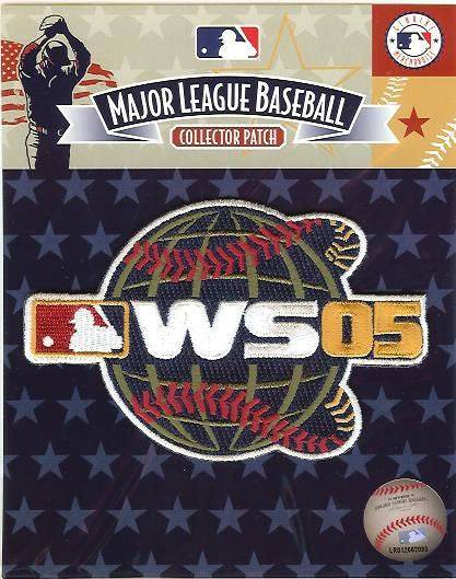 2005 World Series Sleeve Patch Official MLB Licensed White Sox over Astros Official Sports Fan Gear Popular MLB Style Fan Collection