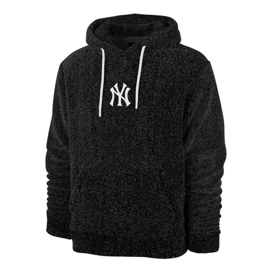 47 Brand - MLB Long Loop Fuzzy Hood - New York Yankees Official Sports Fan Gear Popular MLB Style Fan Collection